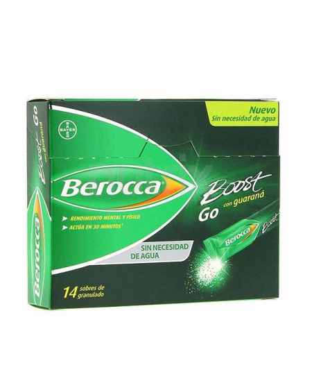 BEROCCA BOOST GO 14 SOBRES 1,8 G