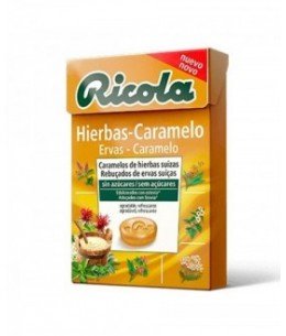 RICOLA CARAMELOS SIN AZUCAR HIERBAS - CARAMELO 1 ENVASE 50 G