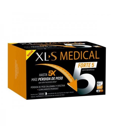 XLS MEDICAL FORTE 5 NUDGE 180 CAPSULAS